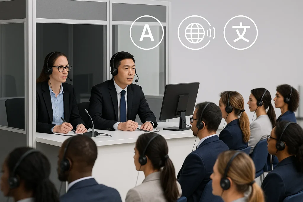 Tipos de interpretación simultanea